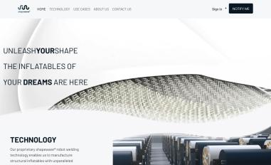 Schermafbeelding van shapewave.eu