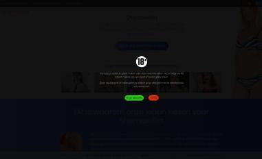 Schermafbeelding van shemaleflirt.nl