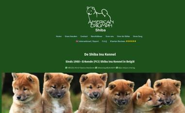 Schermafbeelding van shiba.be