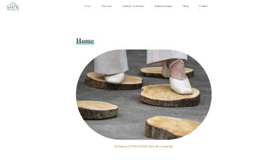 Schermafbeelding van shineleefstijl.nl