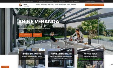 Schermafbeelding van shineveranda.nl