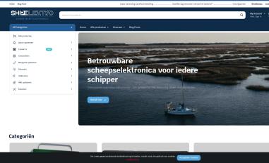 Schermafbeelding van shipelektro.nl
