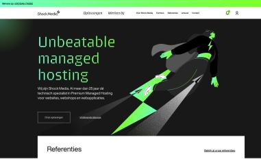 Schermafbeelding van shockmedia.nl