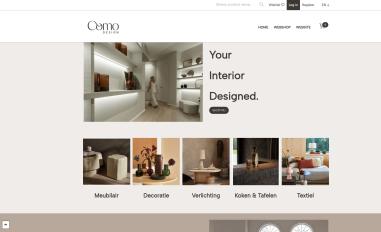 Schermafbeelding van shop.comodesign.be