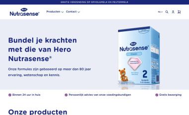 Schermafbeelding van shop.herobabyvoeding.nl