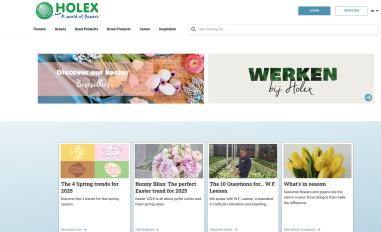 Schermafbeelding van shop.holex.com