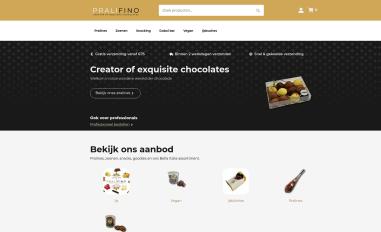 Schermafbeelding van shop.pralifino.be