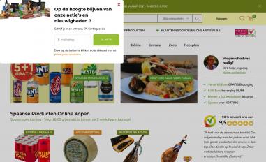 Schermafbeelding van shopandalucia.nl