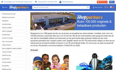 Schermafbeelding van shoppartners.nl