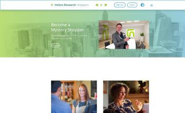 Schermafbeelding van shoppers.helionresearch.com