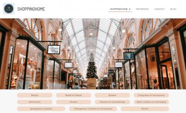 Schermafbeelding van shoppinghome.nl