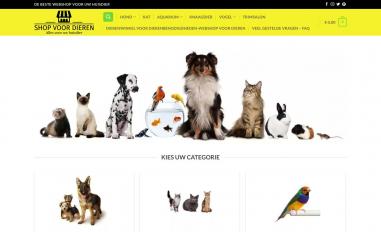 Schermafbeelding van shopvoordieren.nl