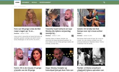 Schermafbeelding van showmag.nl