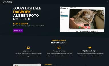 Schermafbeelding van shutterlog.nl