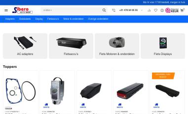 Schermafbeelding van sibero.nl