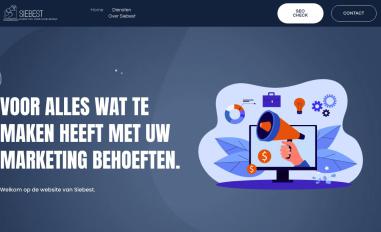 Schermafbeelding van siebest.nl