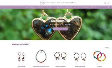 Schermafbeelding van sieradenkist.com