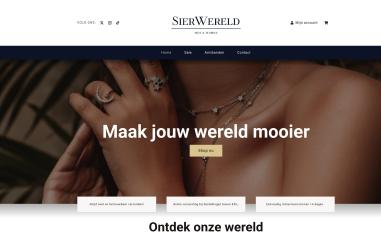 Schermafbeelding van sierwereld.nl