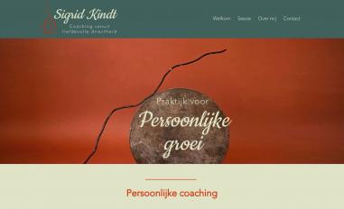 Schermafbeelding van sigridkindt.nl