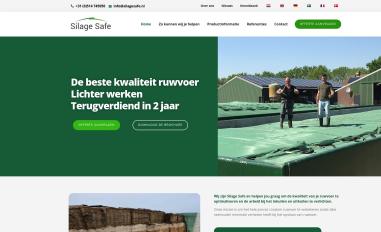 Schermafbeelding van silagesafe.nl