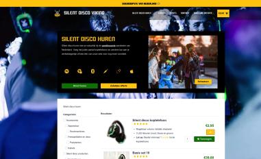 Schermafbeelding van silentdiscoviking.nl