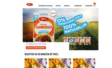 Schermafbeelding van silvo.nl