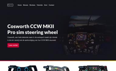 Schermafbeelding van sim-racer.nl