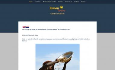Schermafbeelding van simon-tours.com