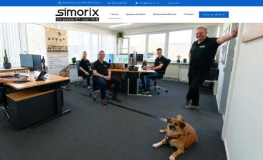 Schermafbeelding van simorix.nl