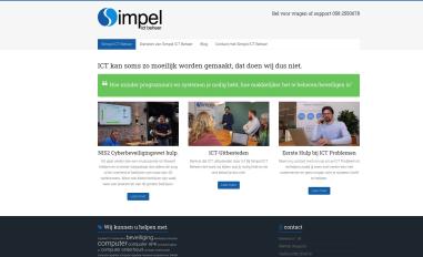 Schermafbeelding van simpelictbeheer.nl