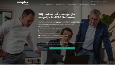 Schermafbeelding van simplexconnect.nl