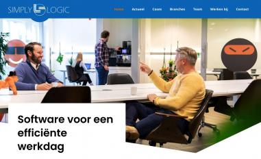 Schermafbeelding van simplylogic.nl