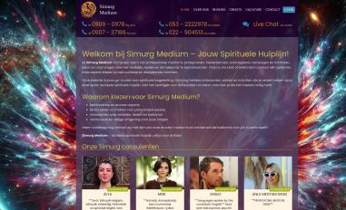 Schermafbeelding van simurgmedium.nl