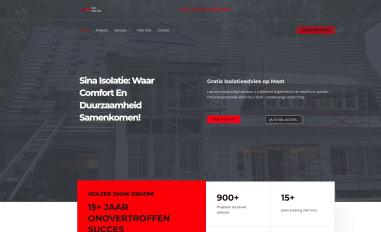 Schermafbeelding van sina-isolatie.com