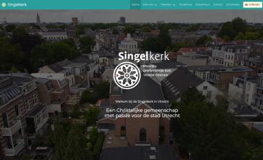 Schermafbeelding van singelkerk.org