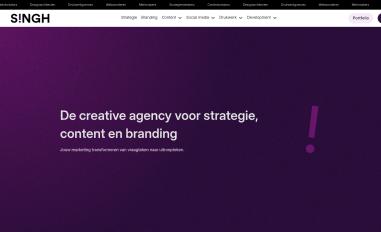 Schermafbeelding van singhcreative.nl