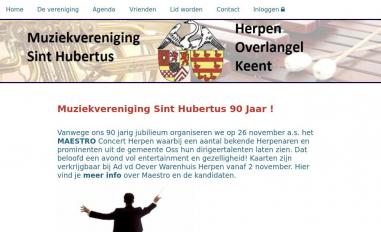 Schermafbeelding van sinthubertusherpen.nl
