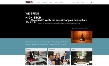 Schermafbeelding van sioux.eu