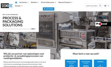 Schermafbeelding van sismatec.nl