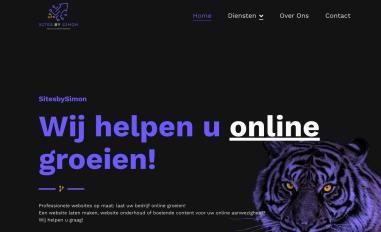 Schermafbeelding van sitesbysimon.nl