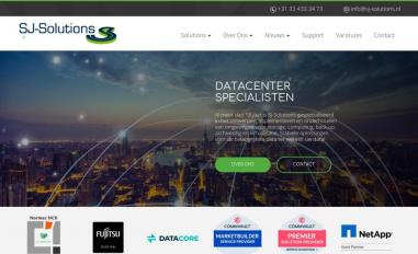 Schermafbeelding van sj-solutions.nl