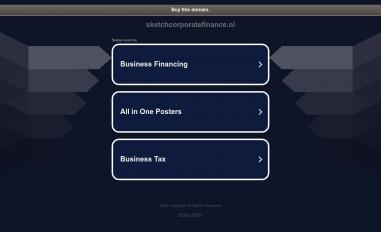 Schermafbeelding van sketchcorporatefinance.nl