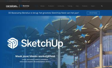 Schermafbeelding van sketchup.nl