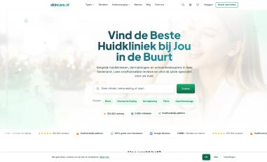 Schermafbeelding van skincare.nl