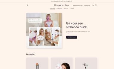 Schermafbeelding van skinovationstore.nl