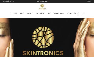 Schermafbeelding van skintronics.nl