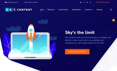 Schermafbeelding van skycontent.nl