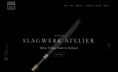 Schermafbeelding van slagwerkatelier.com