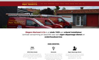 Schermafbeelding van slegersmarivoet.be