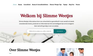 Schermafbeelding van slimmeweetjes.nl